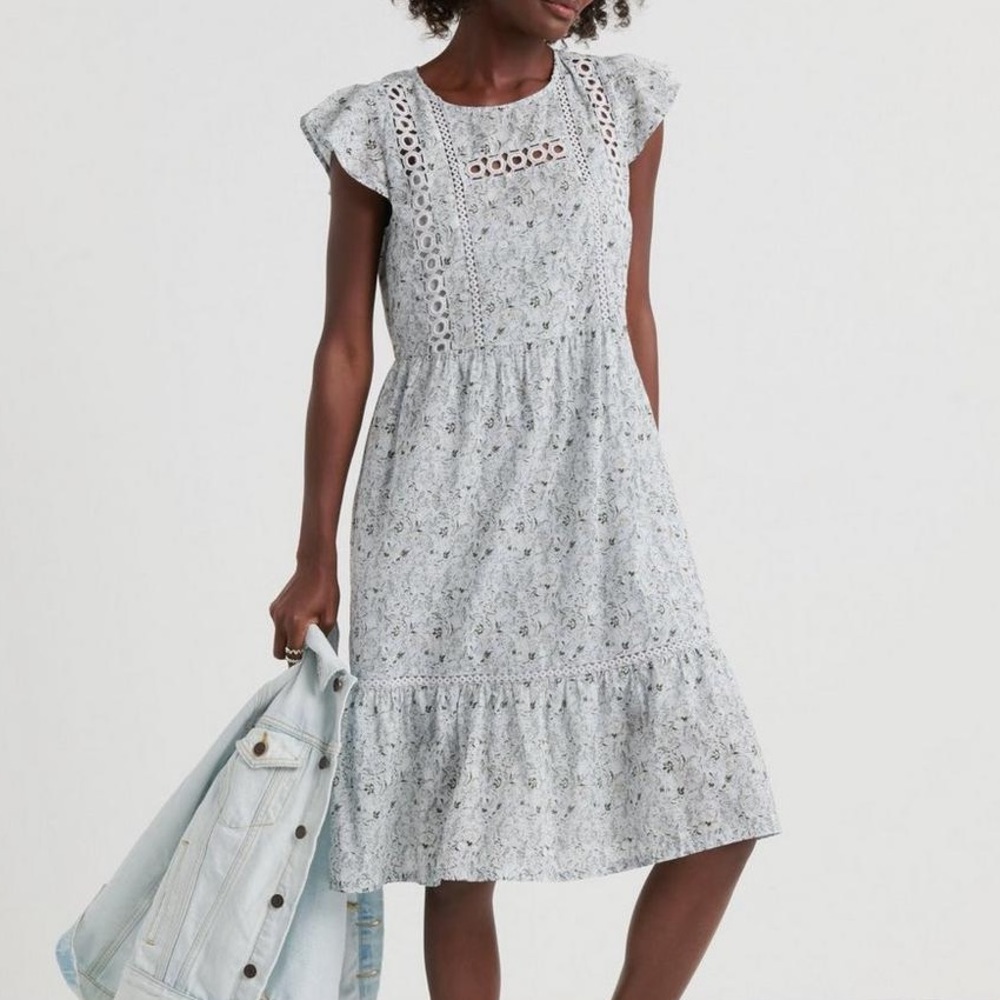 Lucky Brand Grace Midi Dress